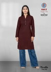 Nivedita Vol 7 By Deeptex Cotton Printed Wholesale Straight Kurtis In India
